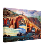 Turski Bridge by Nadezda Petrovic, canvas, view 2