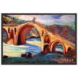 Turski Bridge by Nadezda Petrovic, framed poster