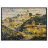 Twilight in Spain by Ernest Lawson, framed poster, view 3
