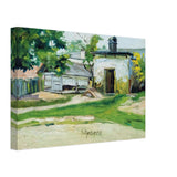 Udvar by Scheiber Hugó, canvas, view 2