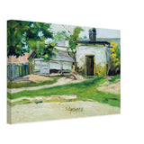 Udvar by Scheiber Hugó, canvas