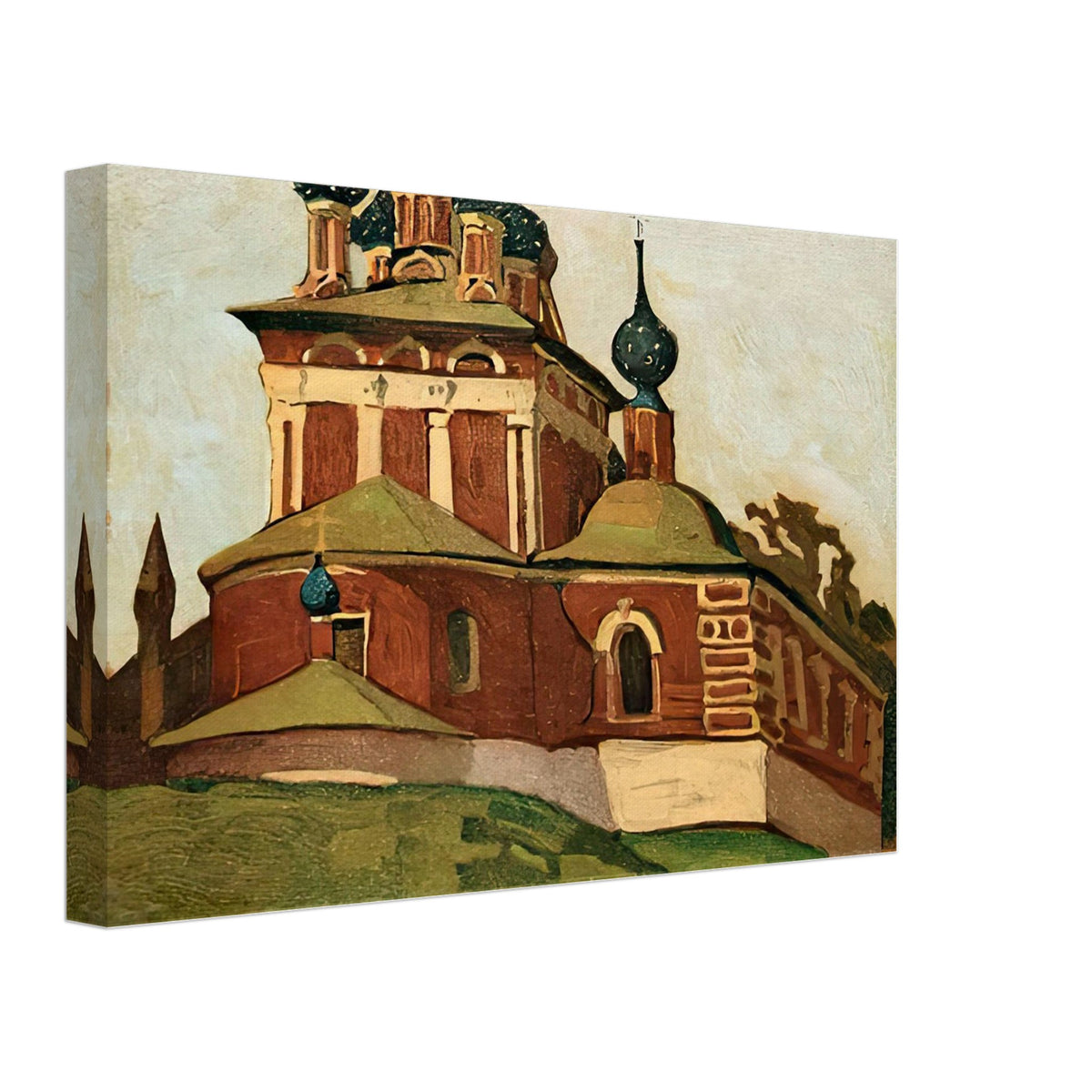 Uglich. Church of Prince Dmitry by Nicholas Roerich, canvas, view 2