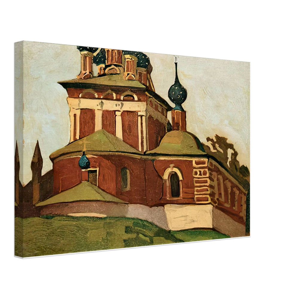 Uglich. Church of Prince Dmitry by Nicholas Roerich, canvas