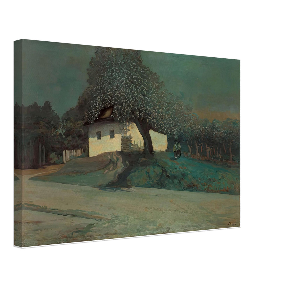 Українська хата (Ukrainian Cottage) by Trush Ivan Ivanovych, canvas