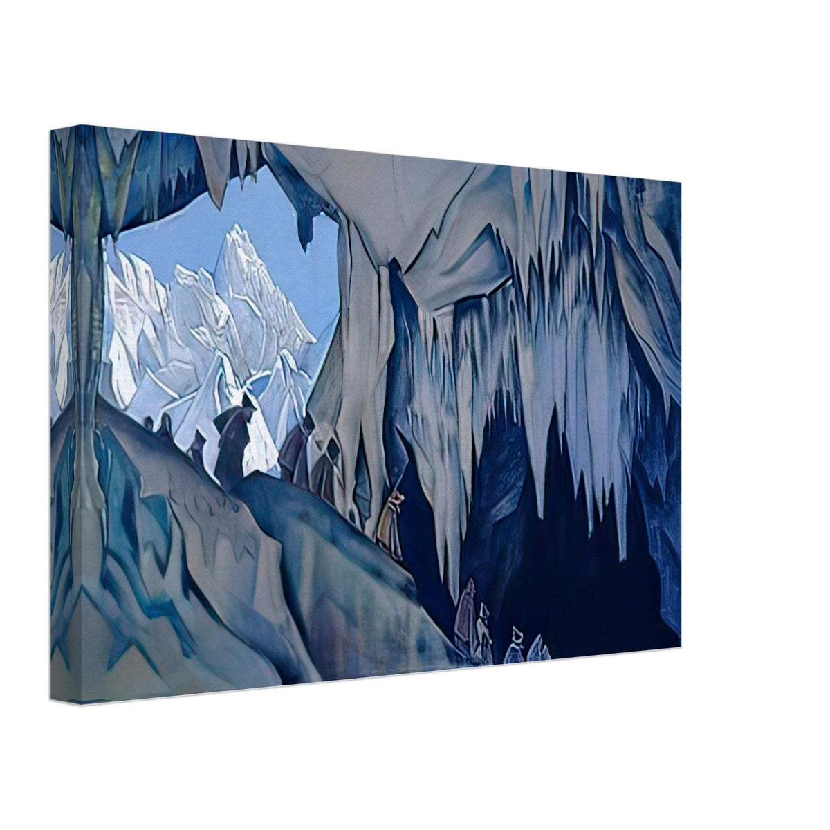 Underground Chud by Nicholas Roerich, canvas, view 2