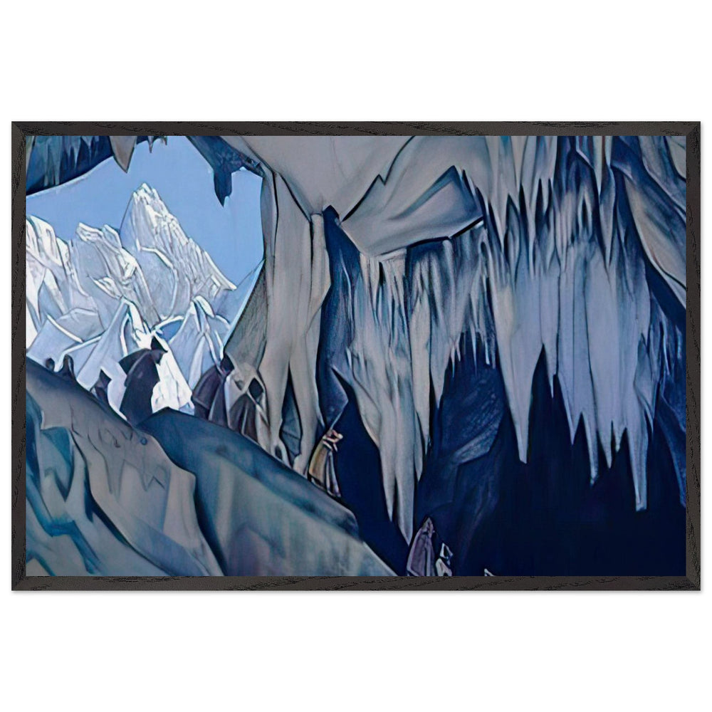 Underground Chud by Nicholas Roerich, framed poster
