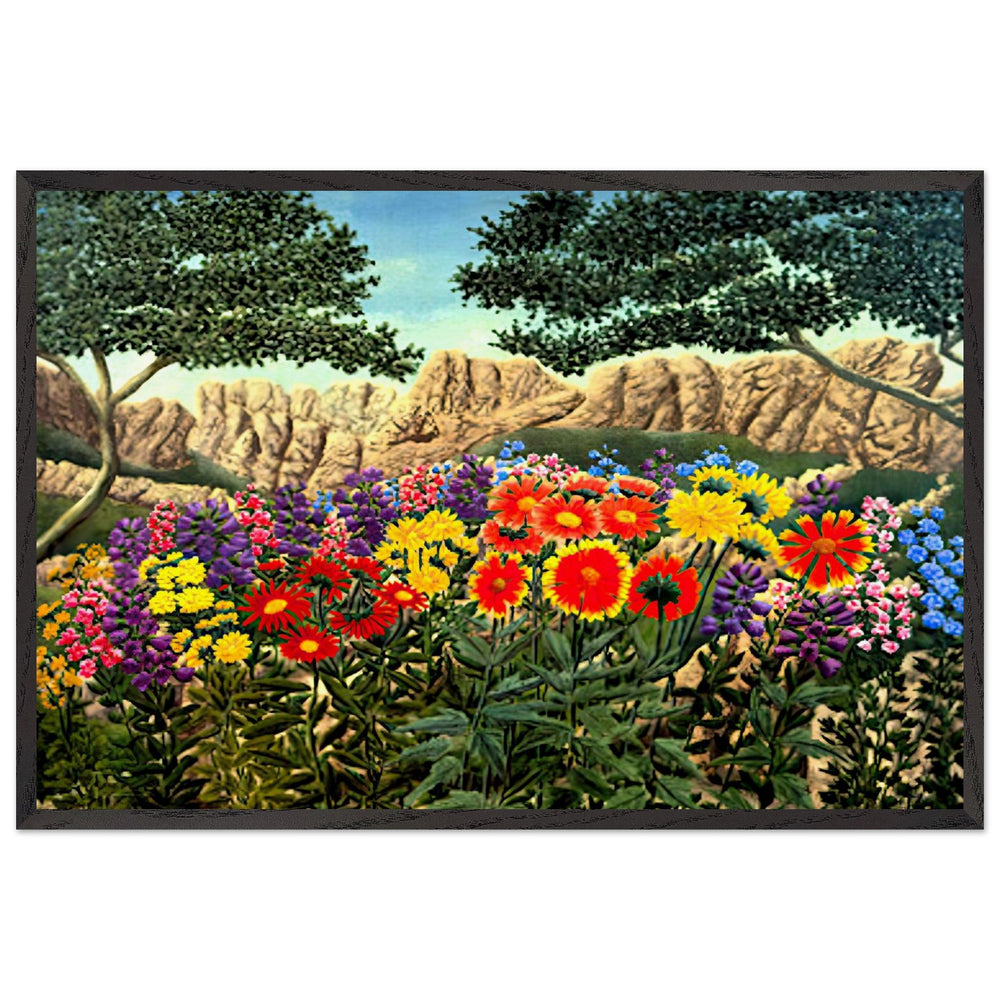 Untitled by Andre Bauchant, framed poster