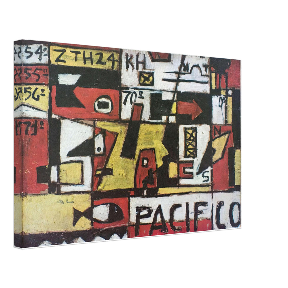 Untitled by Joaquin Torres Garcia, canvas
