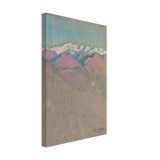 Untitled (Mountain Landscape) by Violet Oakley, canvas, view 2