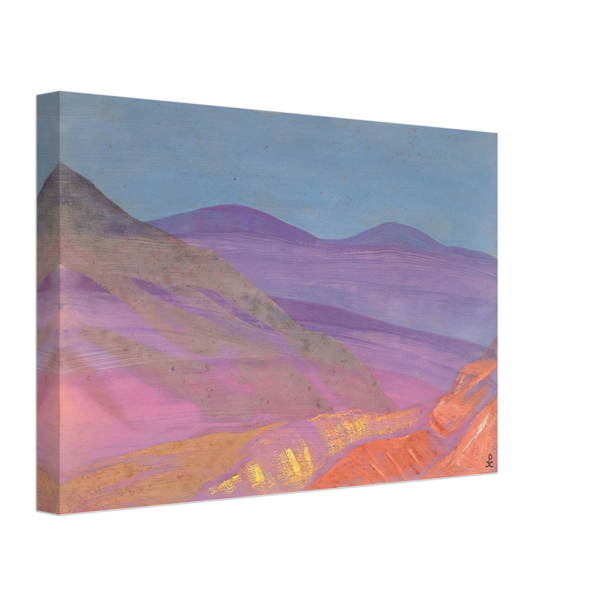 Untitled by Nicholas Roerich, canvas, view 2