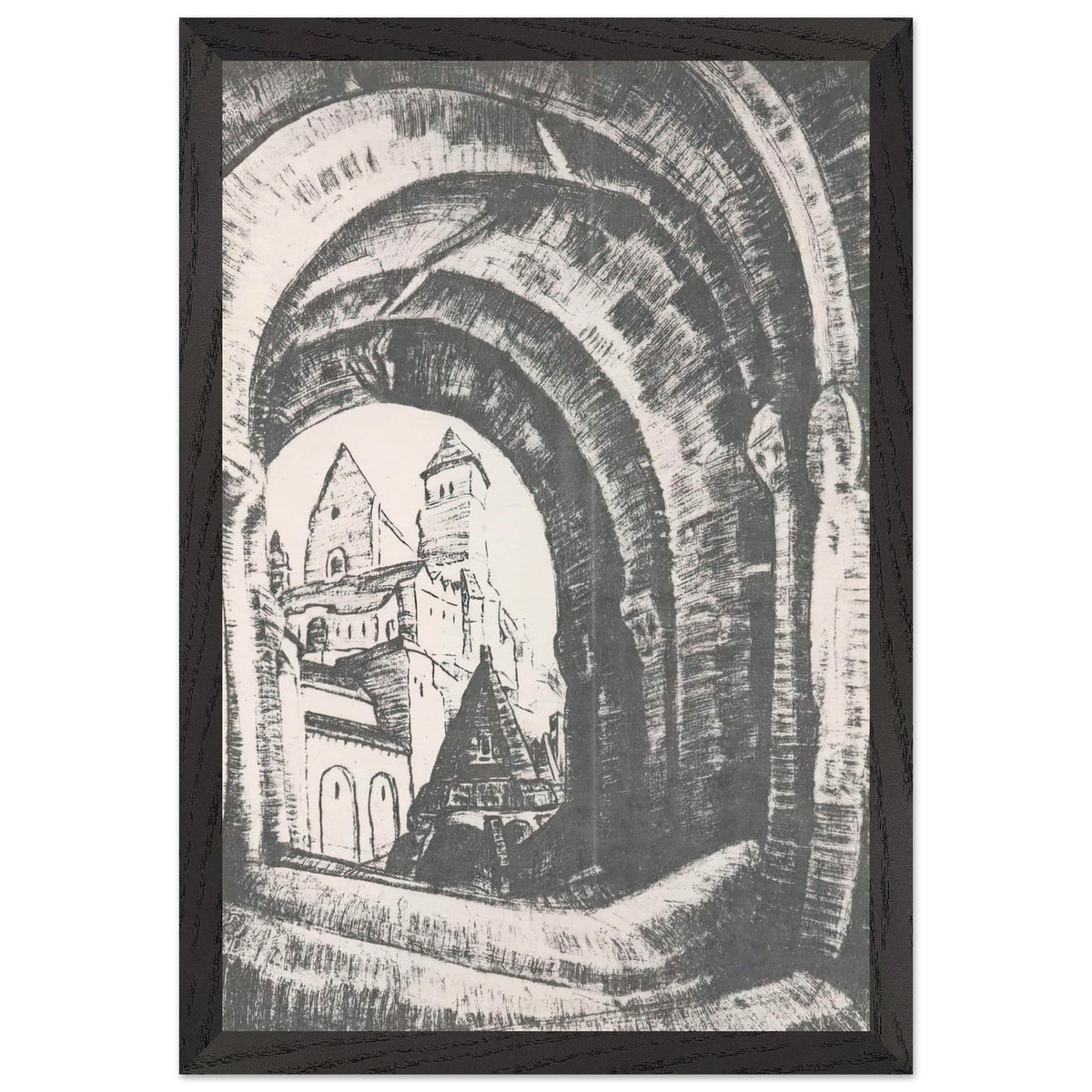Untitled by Nicholas Roerich, framed poster, view 2