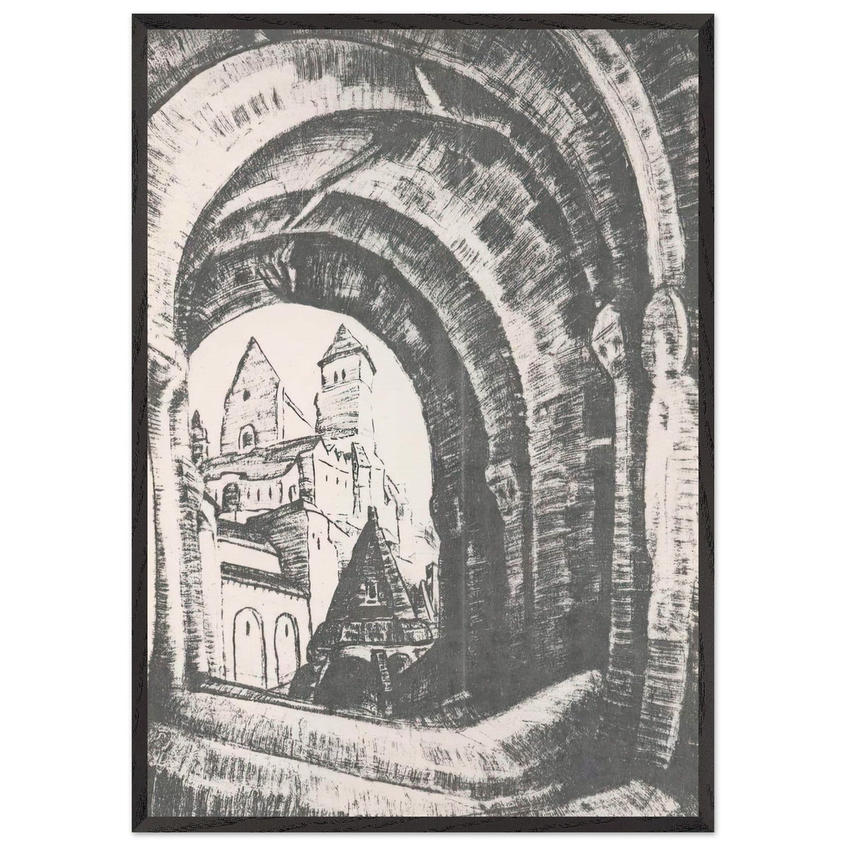Untitled by Nicholas Roerich, framed poster, view 3