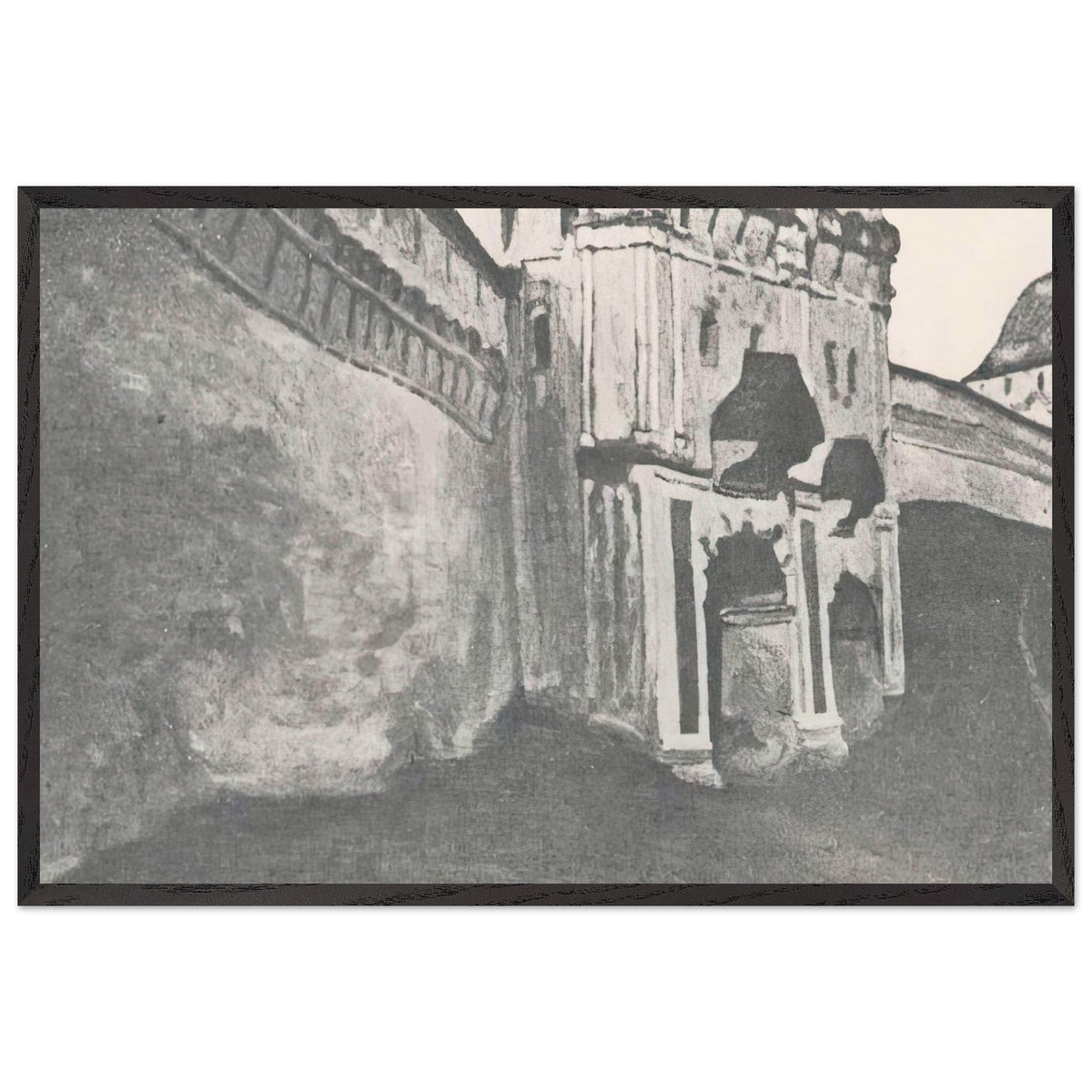 Untitled by Nicholas Roerich, framed poster