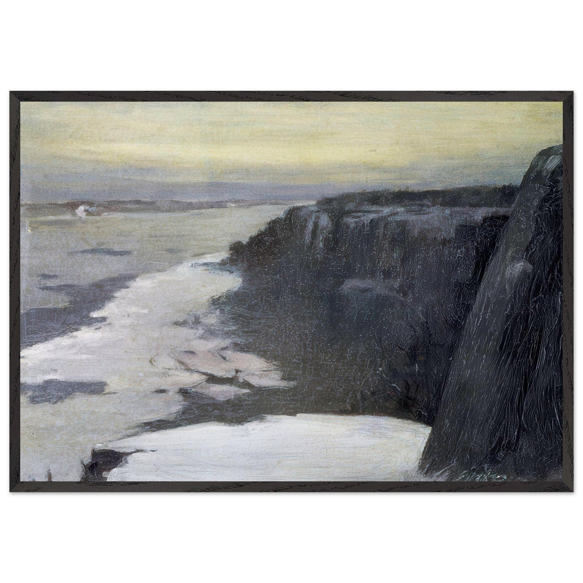 Upper Hudson by Robert Henri, framed poster, view 3