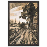 Út a Városba by Scheiber Hugó, framed poster, view 2