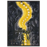 Utca Éjjel by Scheiber Hugó, framed poster, view 3