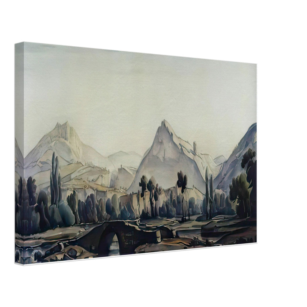 Valley by Konstantin Bogaevsky, canvas