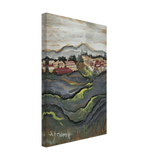 Város by Scheiber Hugó, canvas, view 2