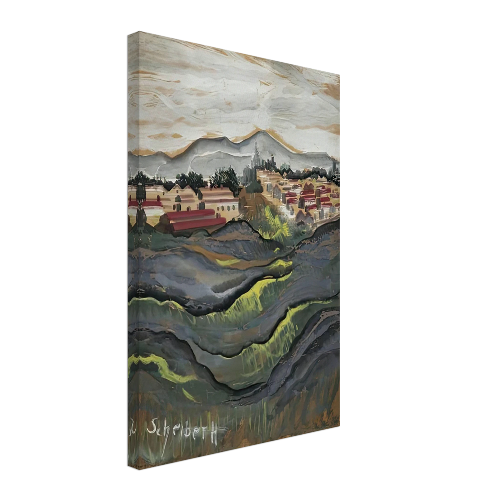 Város by Scheiber Hugó, canvas