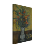 Vase of Flowers and Teapot by Suzanne Valadon, canvas, view 2