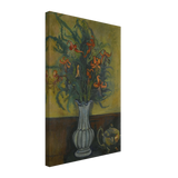 Vase of Flowers and Teapot by Suzanne Valadon, canvas
