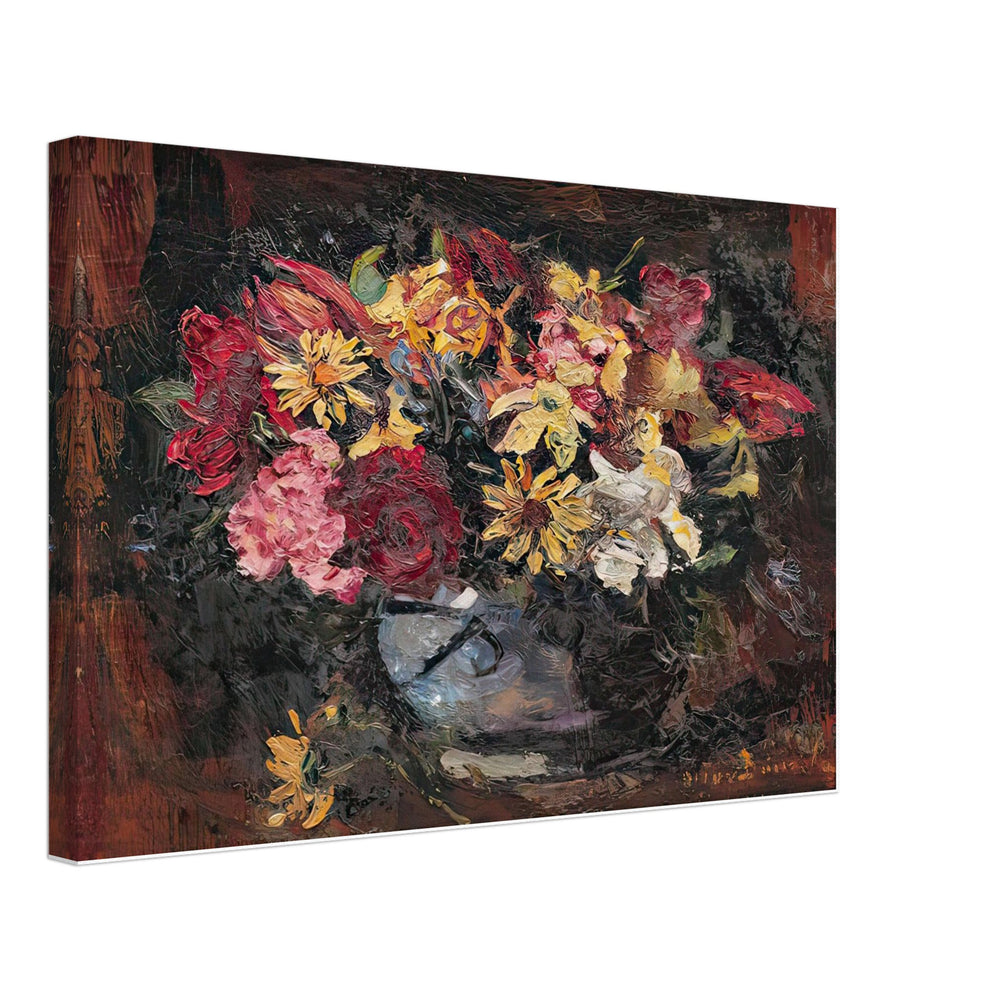 Vase with Field Flowers by Octav Bancila, canvas