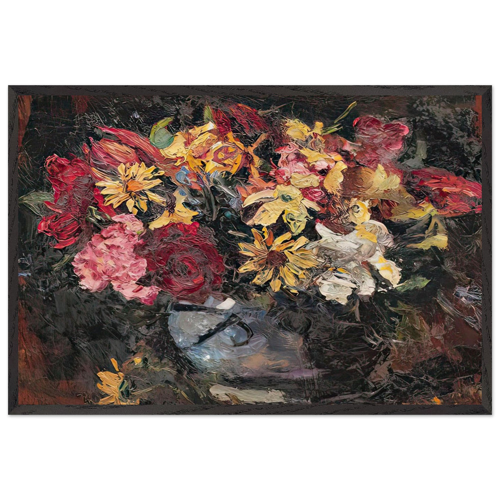 Vase with Field Flowers by Octav Bancila, framed poster