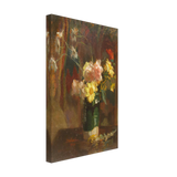 Vase with Flowers by Ipolit Strambu, canvas, view 2