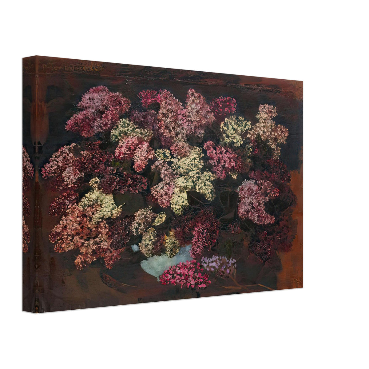 Vase with Lilac by Octav Bancila, canvas, view 2