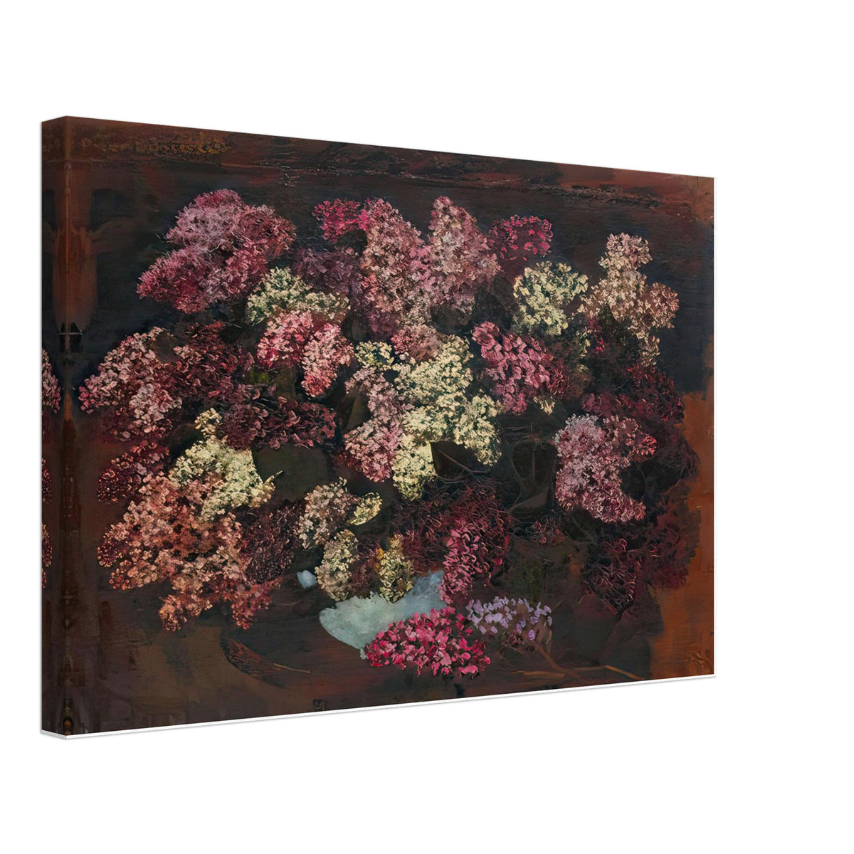 Vase with Lilac by Octav Bancila, canvas