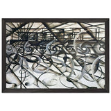Velocity Of An Automobile by Giacomo Balla, framed poster, view 2