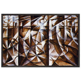 Velocity of Cars and Light by Giacomo Balla, framed poster