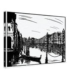 Venice by Anna Ostroumova-Lebedeva, canvas