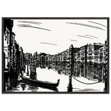 Venice by Anna Ostroumova-Lebedeva, framed poster, view 3