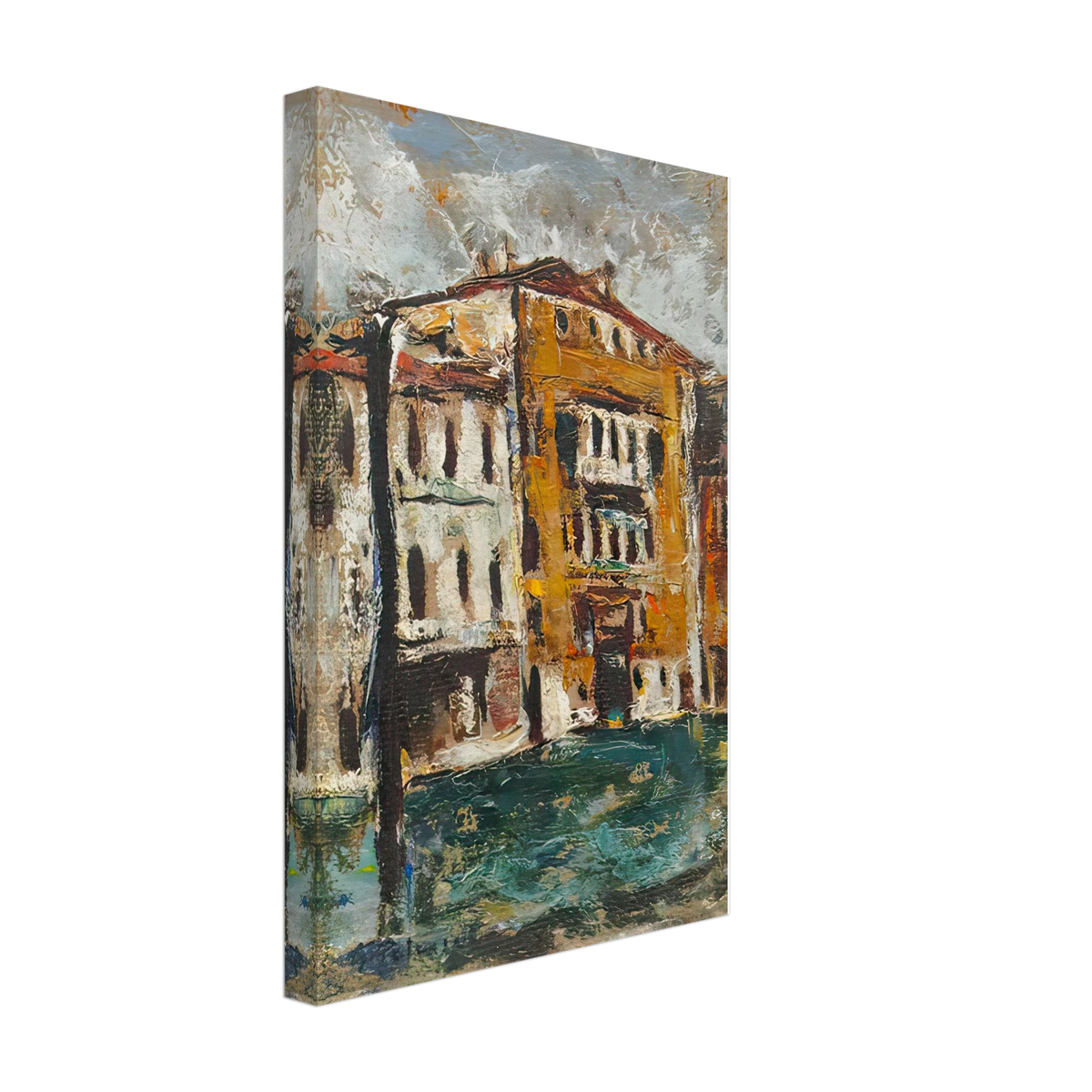 Venice by Gheorghe Petrascu, canvas, view 2