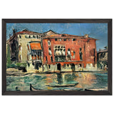 Venice by Gheorghe Petrascu, framed poster, view 2