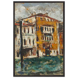 Venice by Gheorghe Petrascu, framed poster