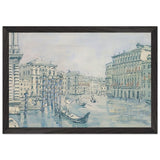 Venice. Grand Canal. Grey Day by Anna Ostroumova-Lebedeva, framed poster, view 2