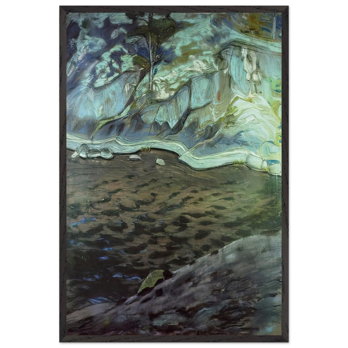 Venta. Finland by Nicholas Roerich, framed poster