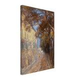 Via della Bassata by Raffaello Gambogi, canvas