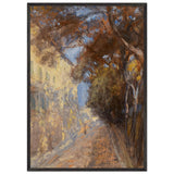 Via della Bassata by Raffaello Gambogi, framed poster, view 3