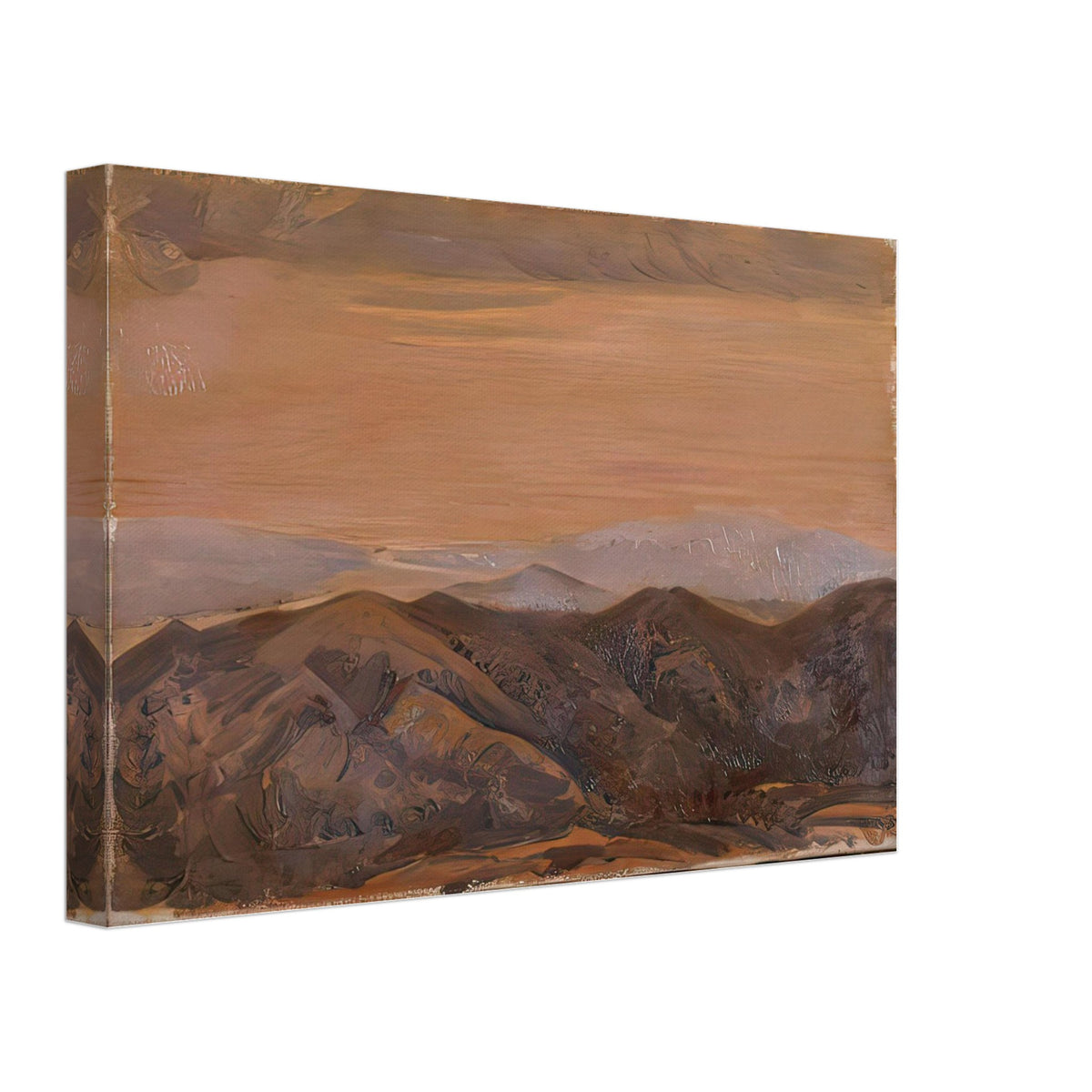 View from Mount Asama in Ise by Fujishima Takeji, canvas, view 2