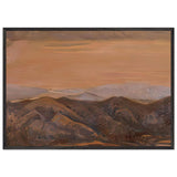 View from Mount Asama in Ise by Fujishima Takeji, framed poster, view 3