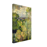 View from My Window in Genets (Brittany) by Suzanne Valadon, canvas, view 2