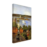 View from North Quay by Akseli Gallen-Kallela, canvas, view 2