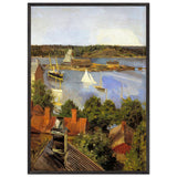 View from North Quay by Akseli Gallen-Kallela, framed poster, view 3
