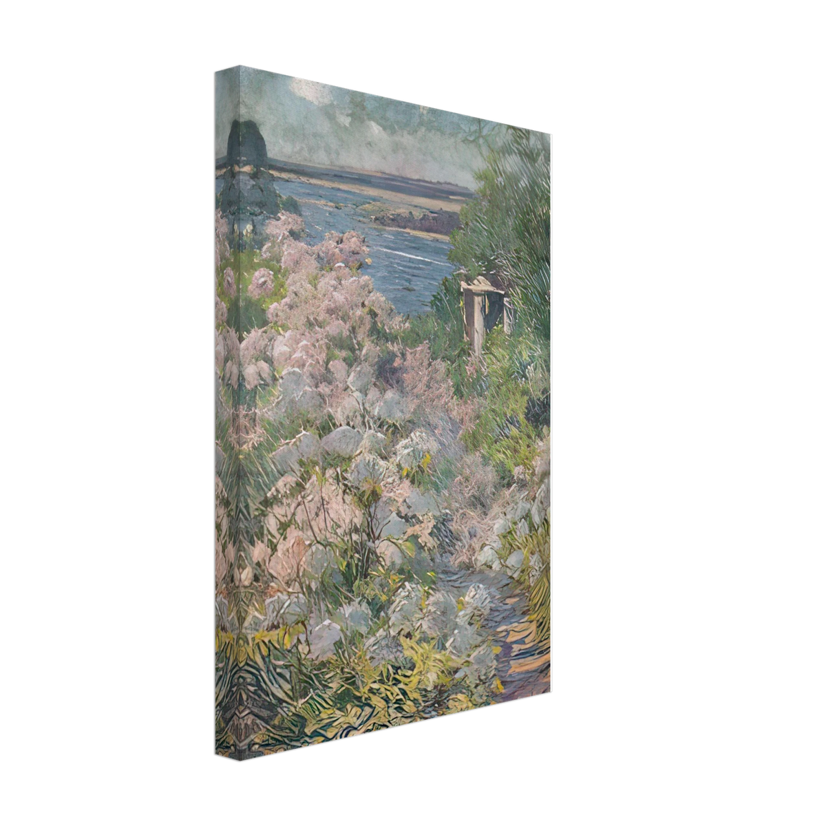 View from the Garden of Stanford White, Looking Toward Crane Neck Point, Long Island by William de Leftwich Dodge, canvas, view 2