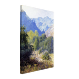 View in the San Gabriel Mountains by Guy Rose, canvas