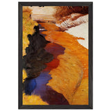 View of Cagne from Horseback by Felix Vallotton, framed poster, view 2