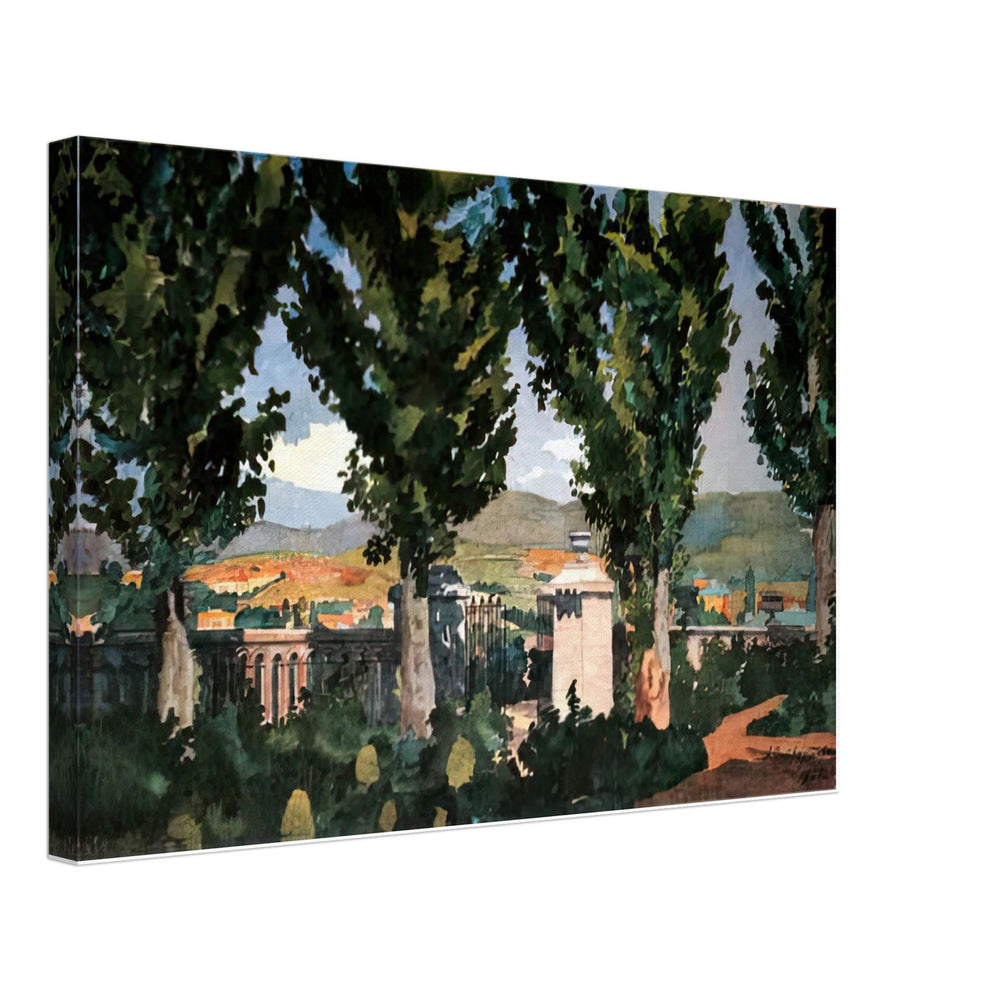 View of Kislovodsk by Anna Ostroumova-Lebedeva, canvas